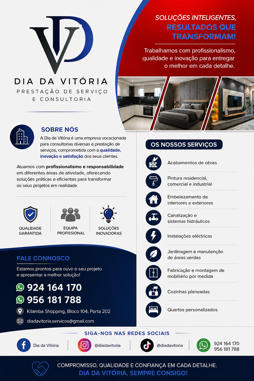 Prestação de serviços e consultoria 
